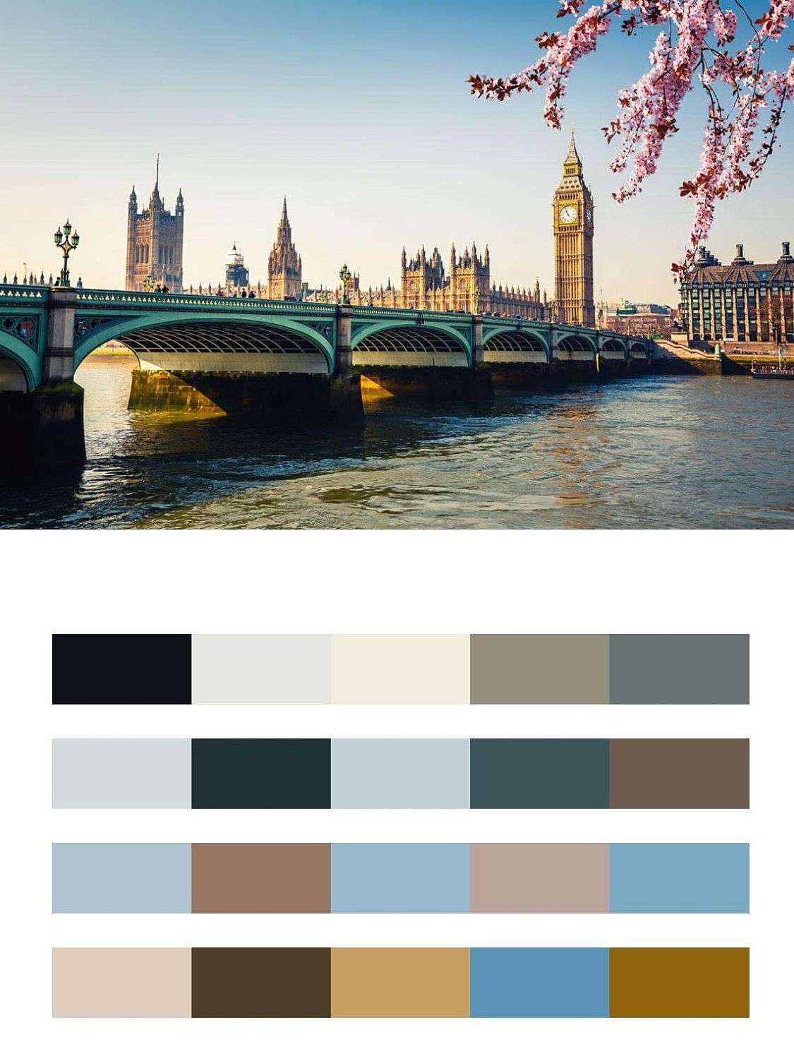 Цветущий Лондон  9-549