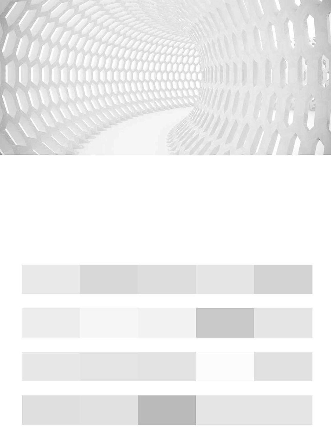 3д белый тоннель  10-776