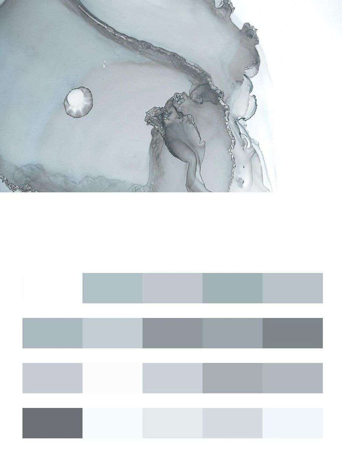 Серые разводы мрамора  9-1572