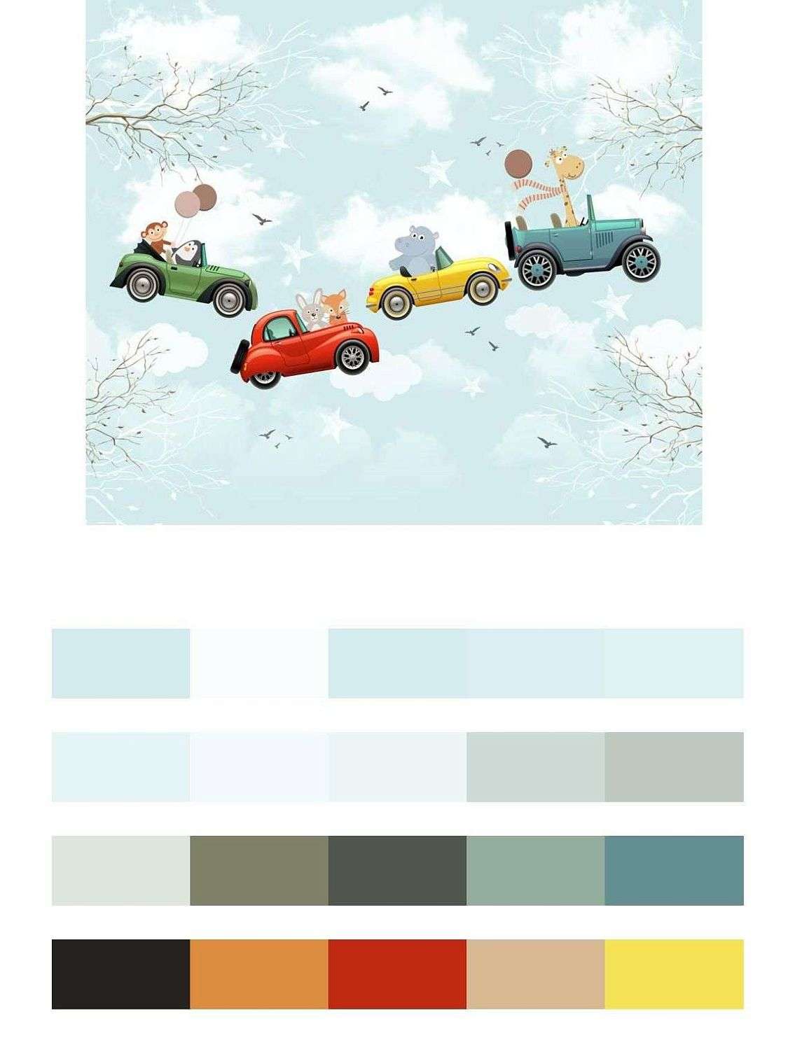 Автомобили в небе  14-163