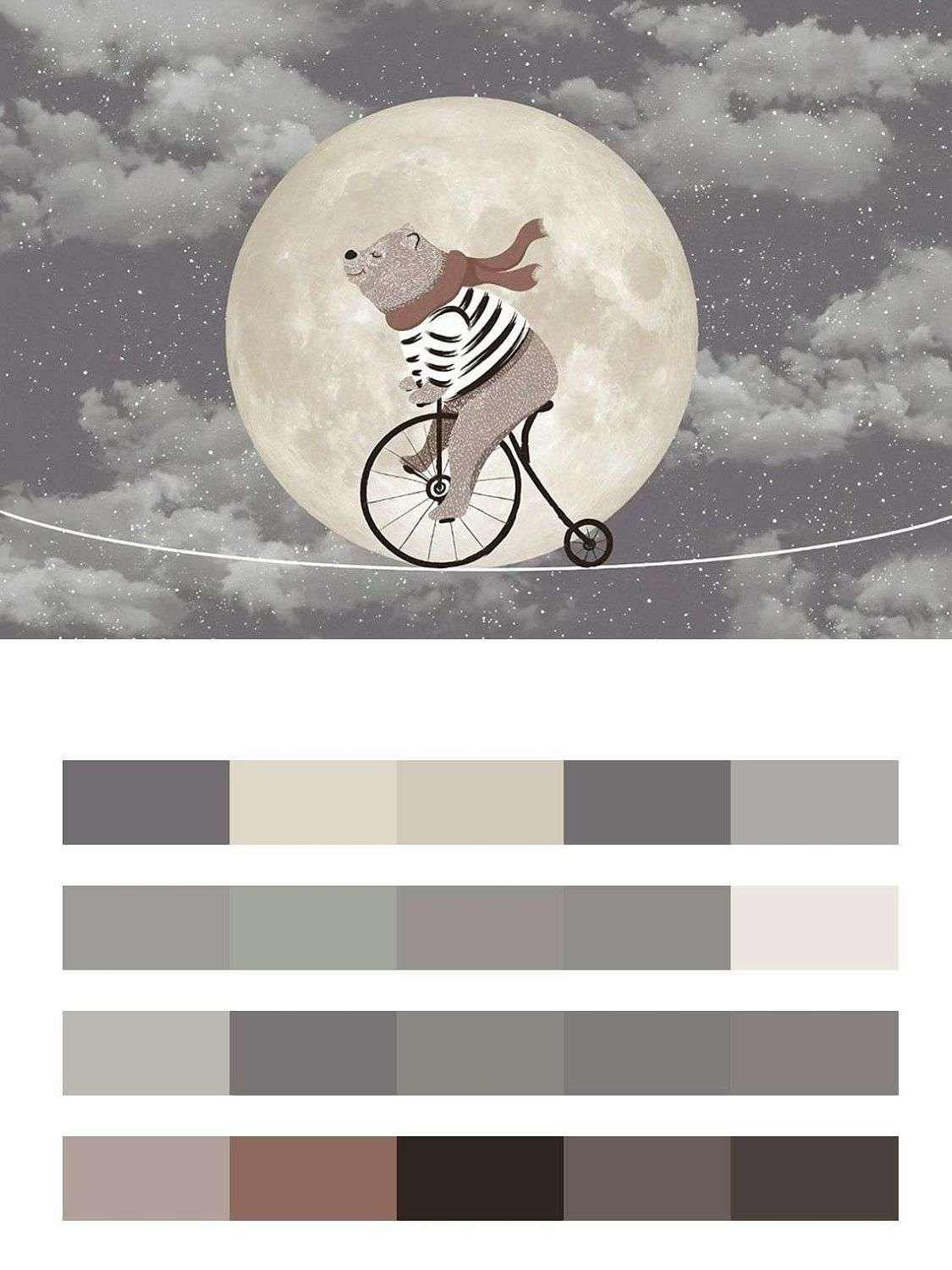 Медвежонок на велосипеде  14-212