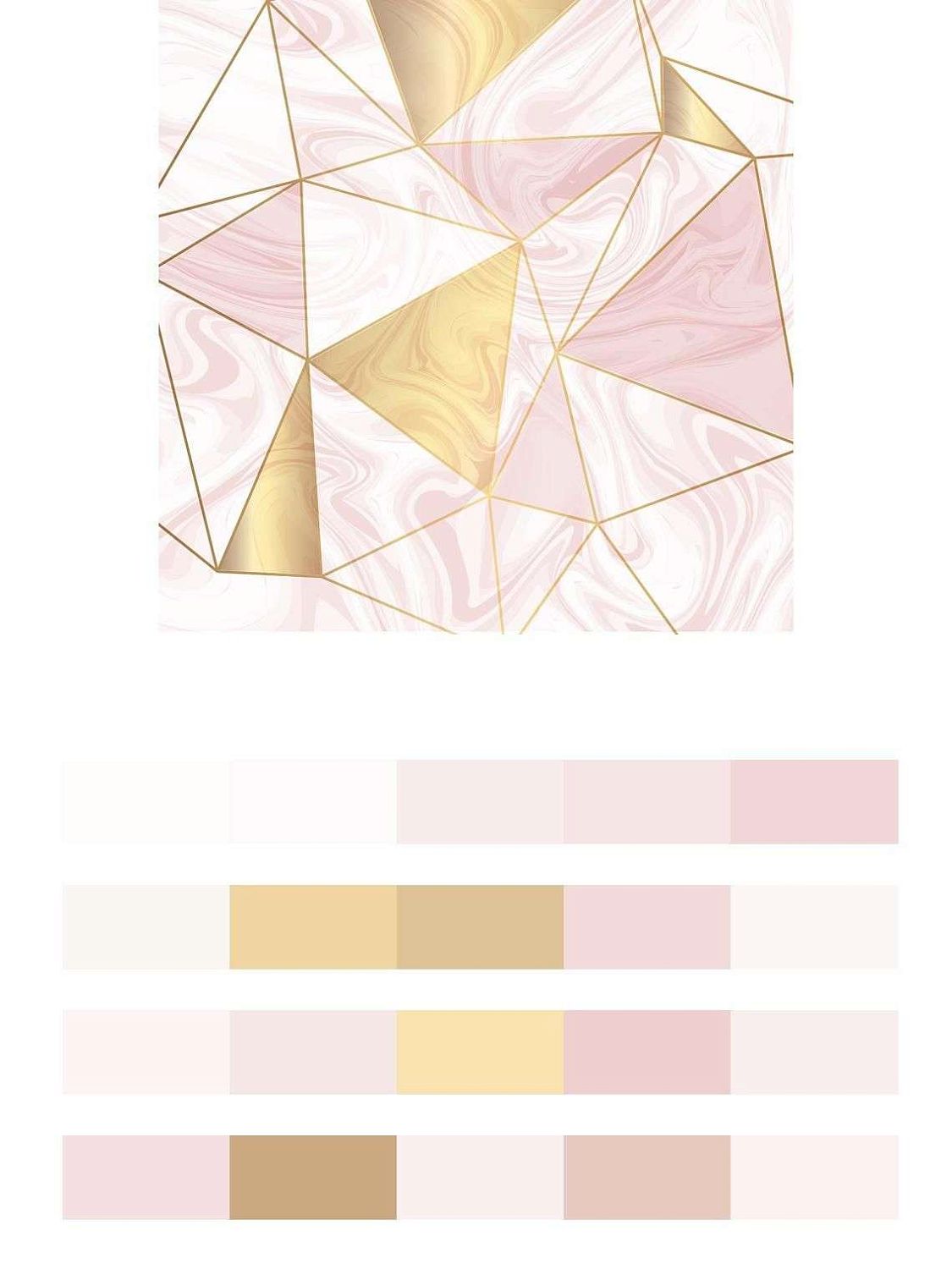 Розовые узоры  9-1497