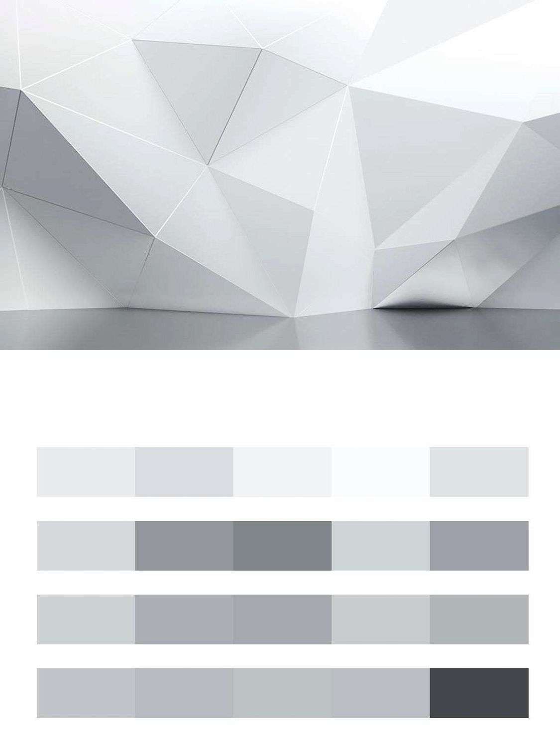 3д белая стена  9-1443