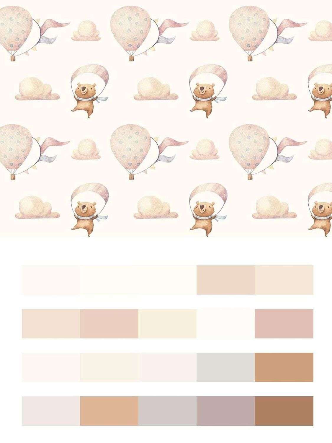 Воздушные шары с мишками  12-726