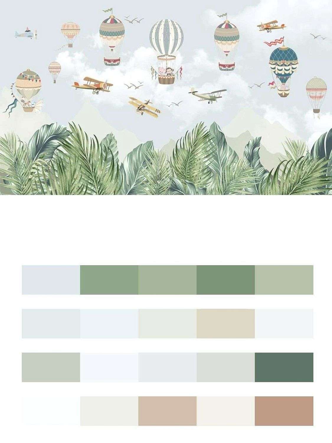 Воздушные шары над тропиками  14-653