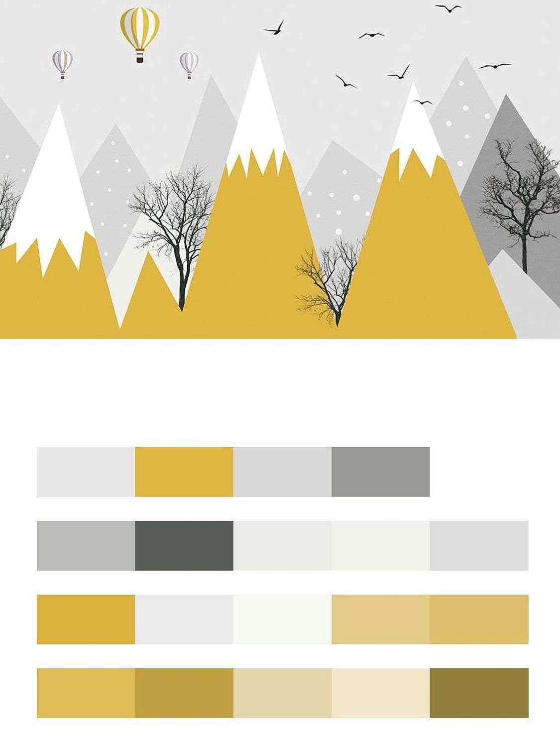 Желтые пики  14-188