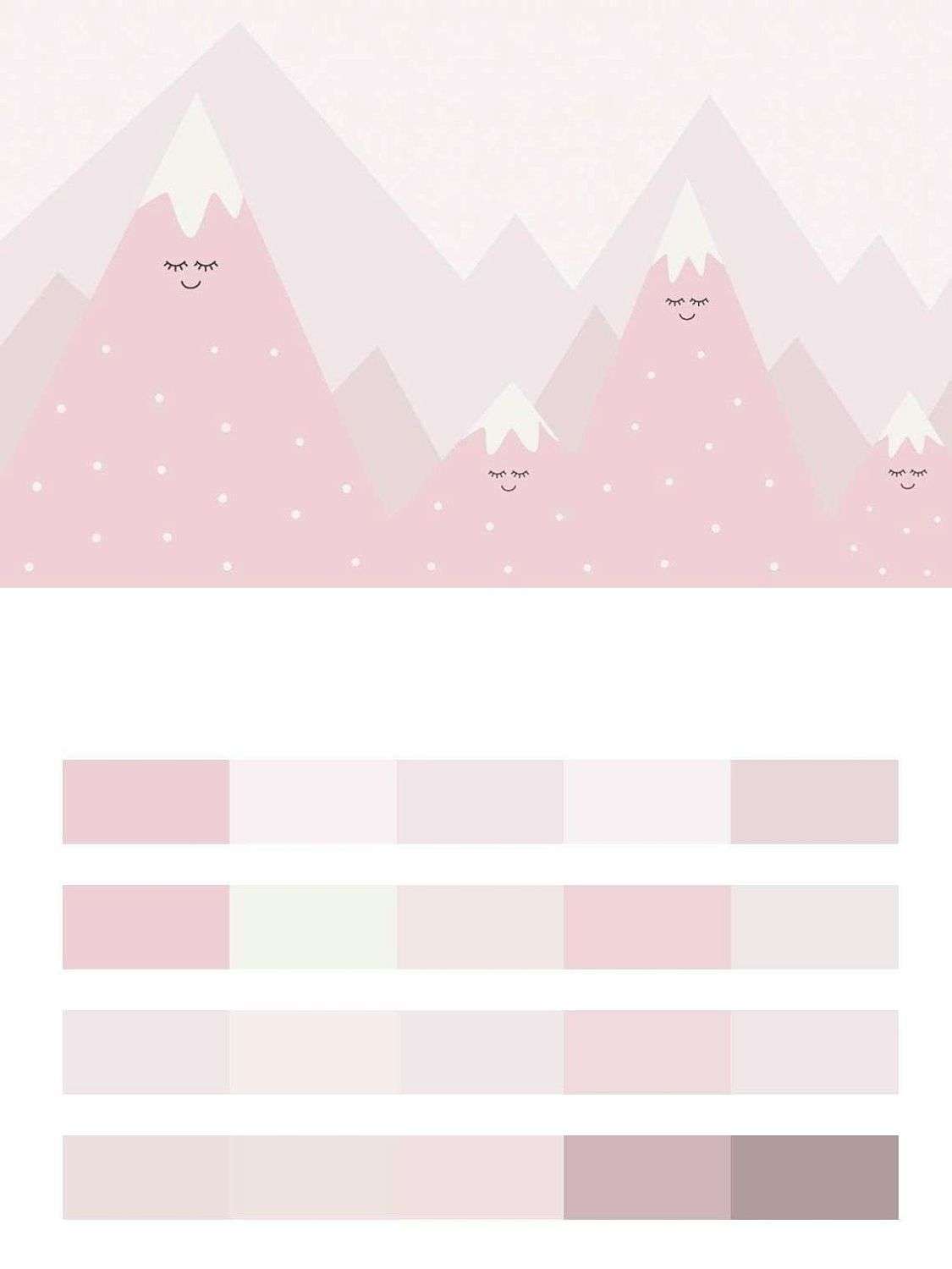 Рзовые горы в детскую  14-349