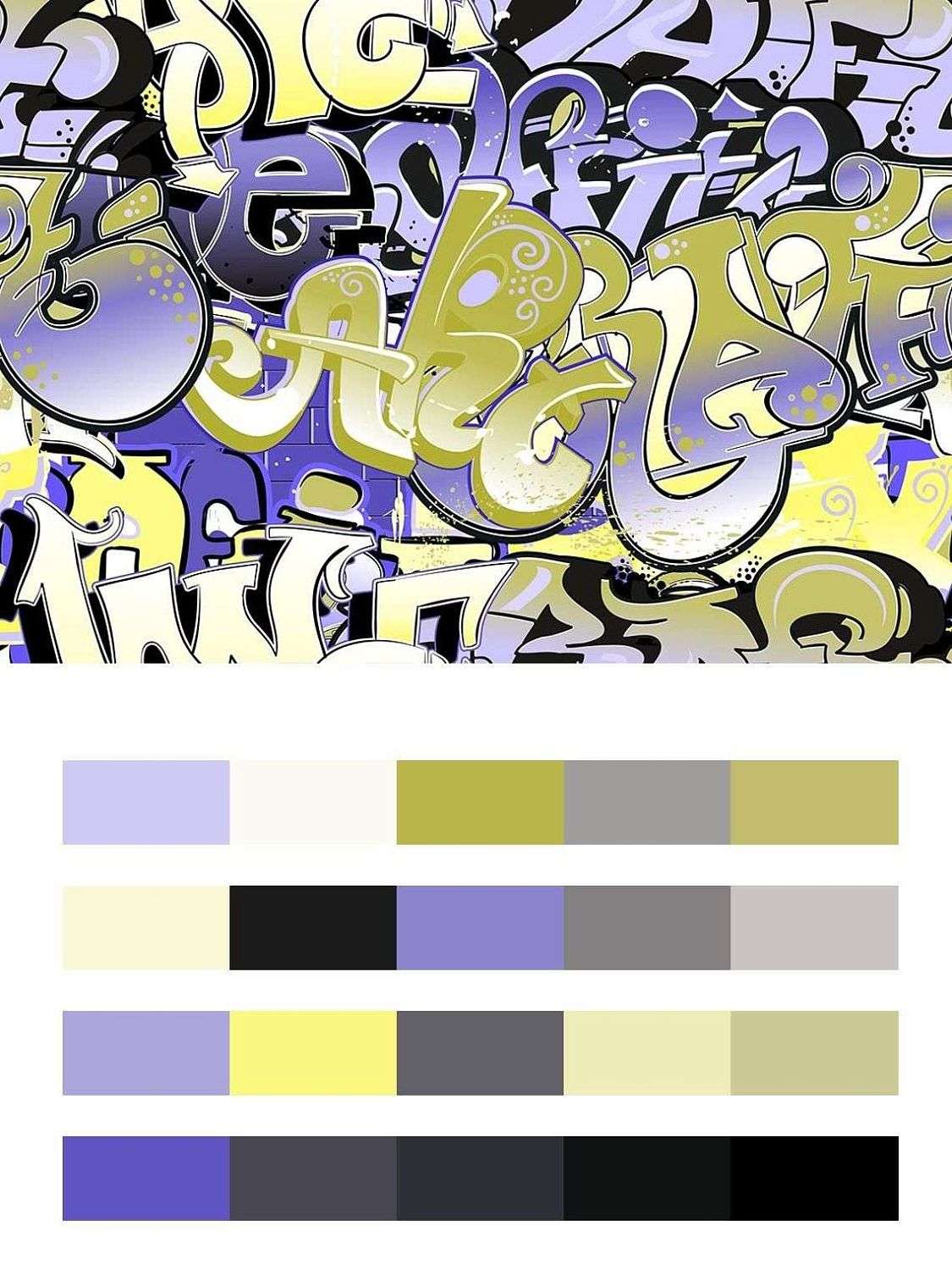 Графити современные  12-1281