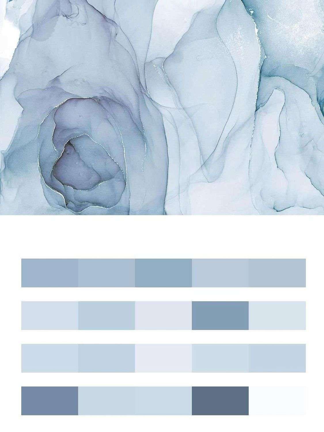 Нежно-голубой флюид  9-1322