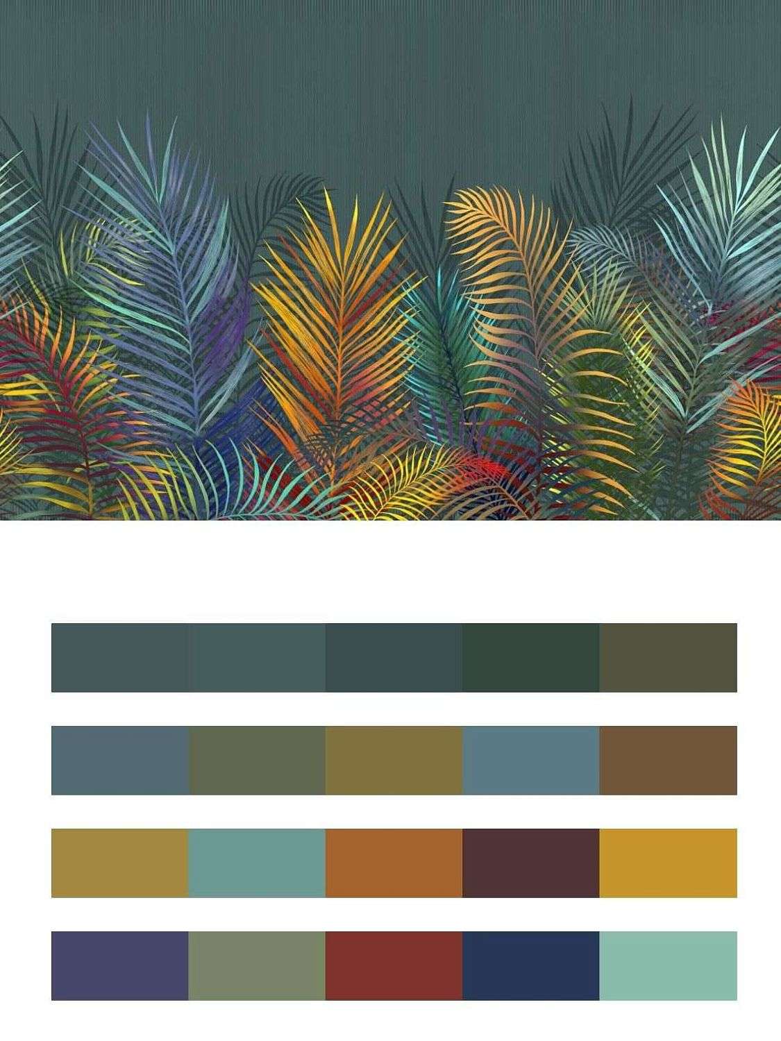 Радужные листья  10-763