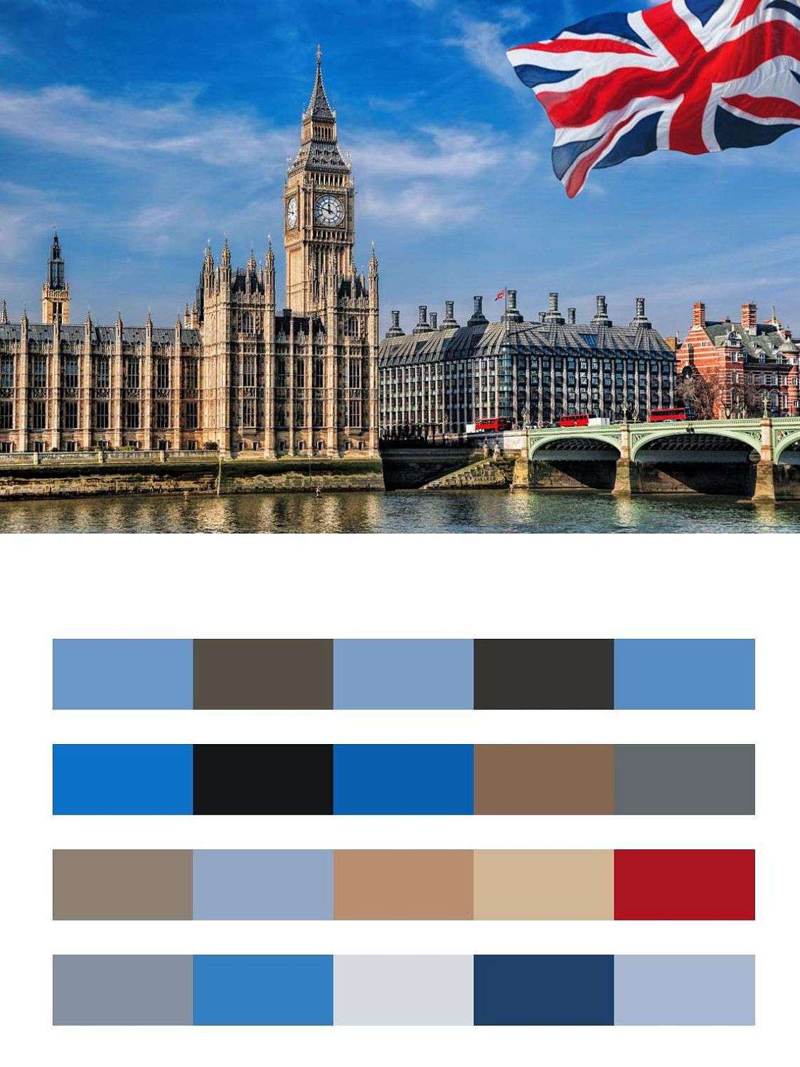 Биг бен теплым днем  9-531