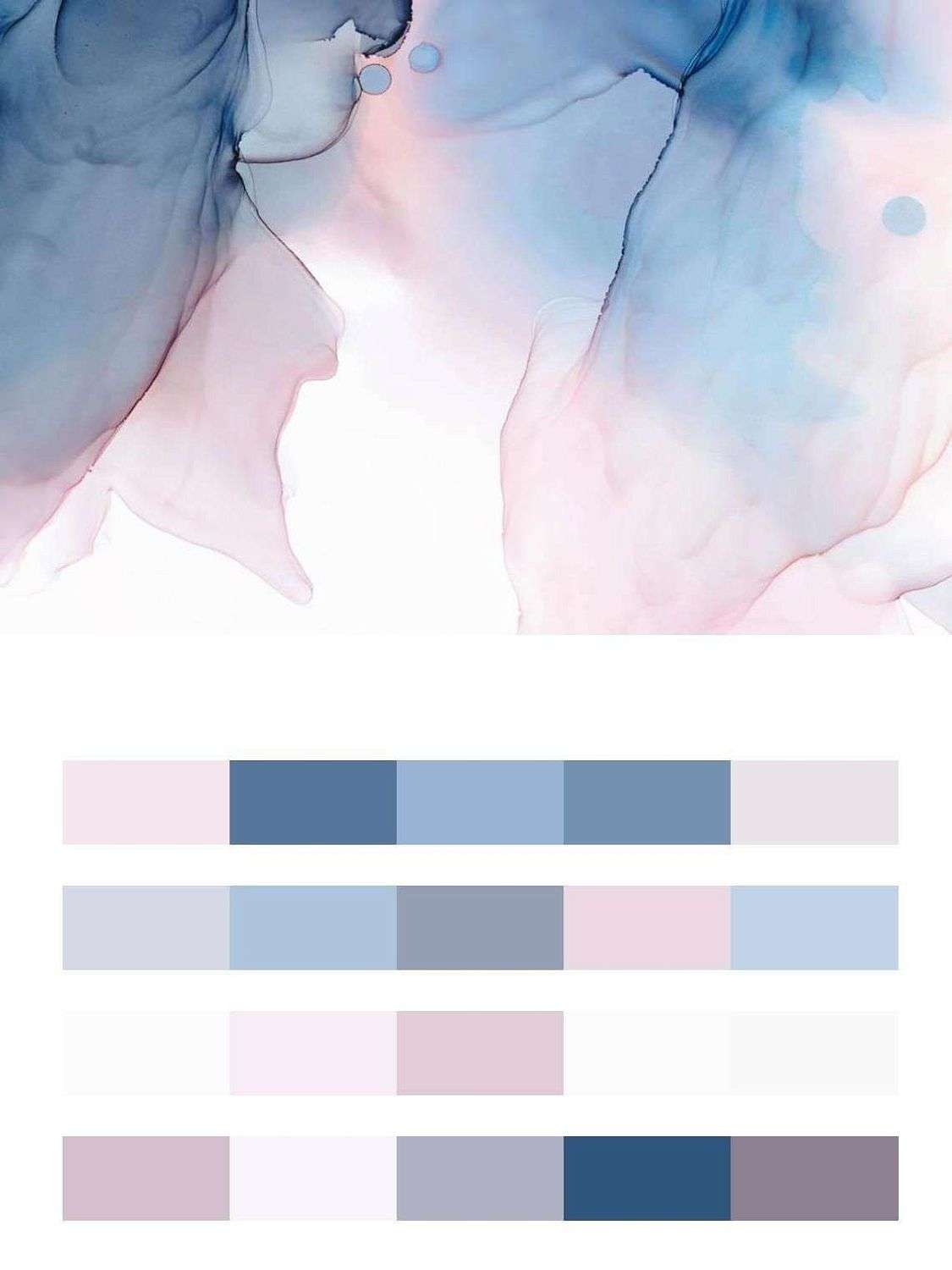 Акварельный голубой фон  9-1543