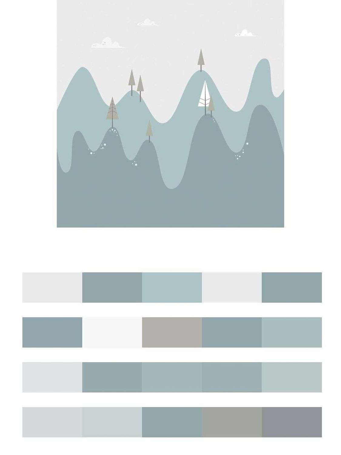 Скандинавские холмы  12-651