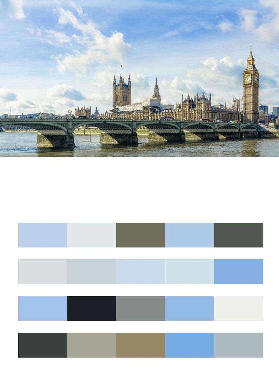 Биг бен светлый утренний  9-564