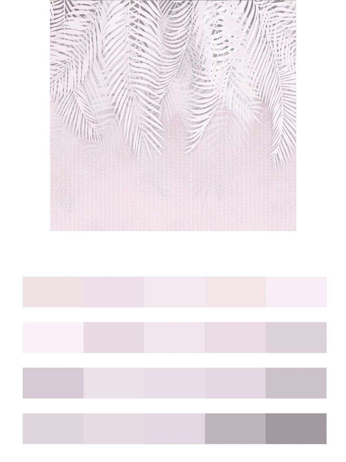 Нежно-розовые перья  14-550