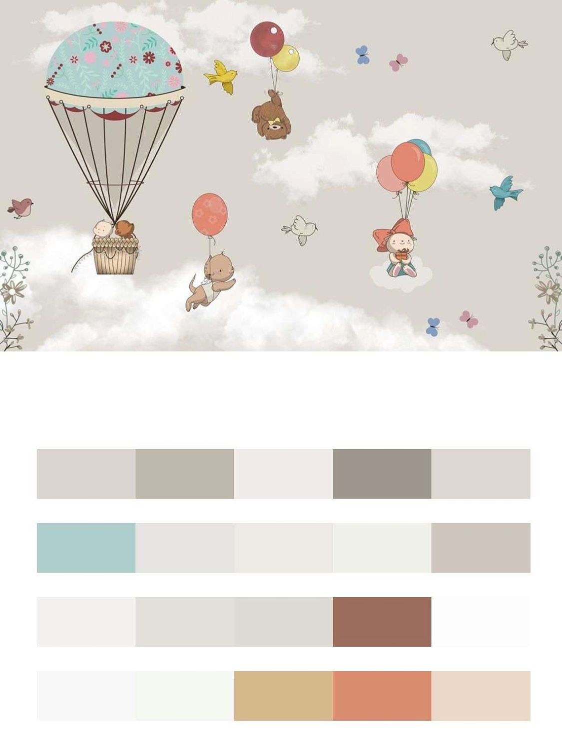 Зверята на шарах  14-399