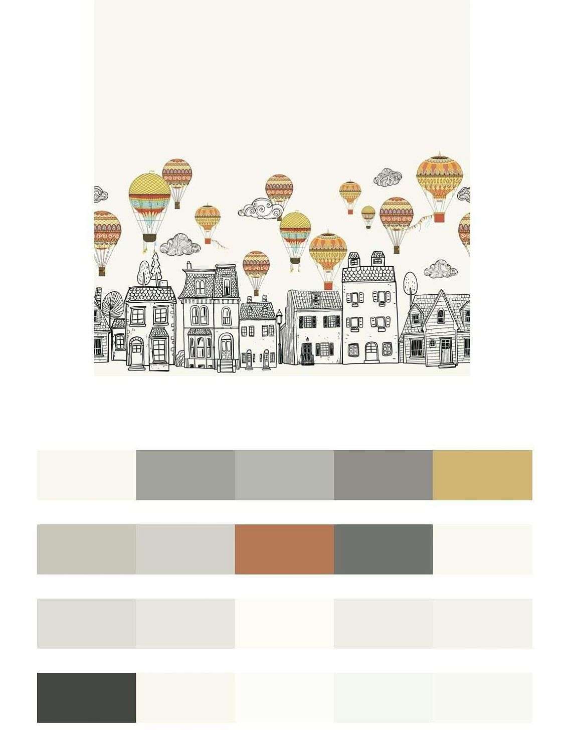 Черно-белый город  14-375