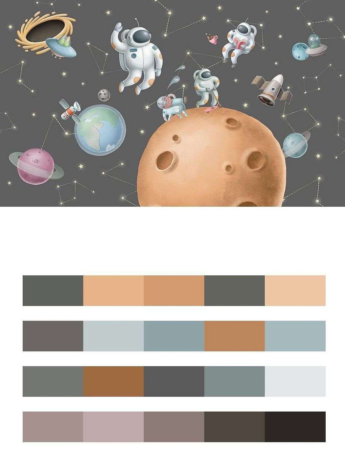 детские. Космос волшебный  12-1626