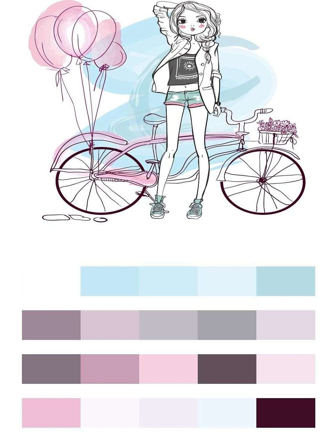 Лето девушки  12-1248