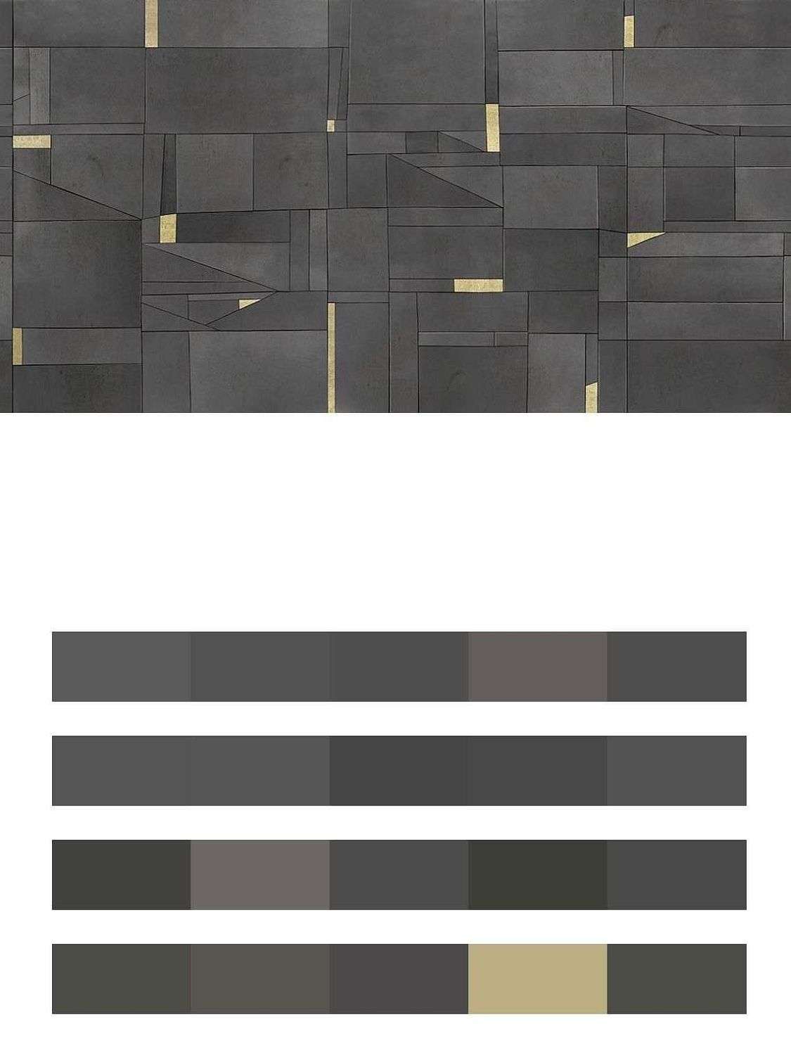 Серый геометрический фон  9-1389