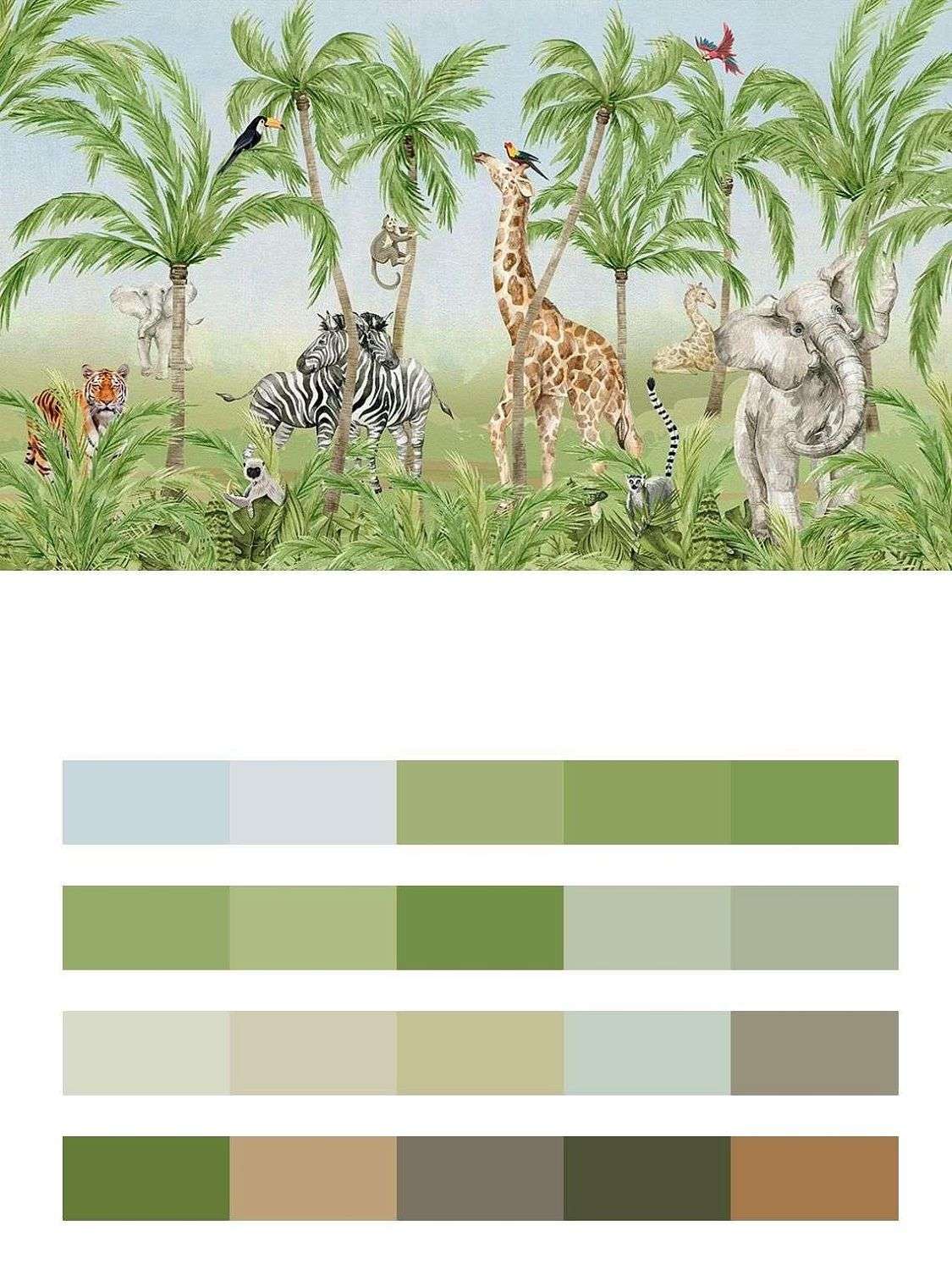 Жирафы и Пальмы  12-1498