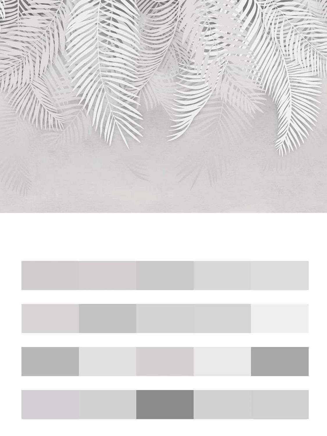 Пальмовые листья с потолка  9-1197