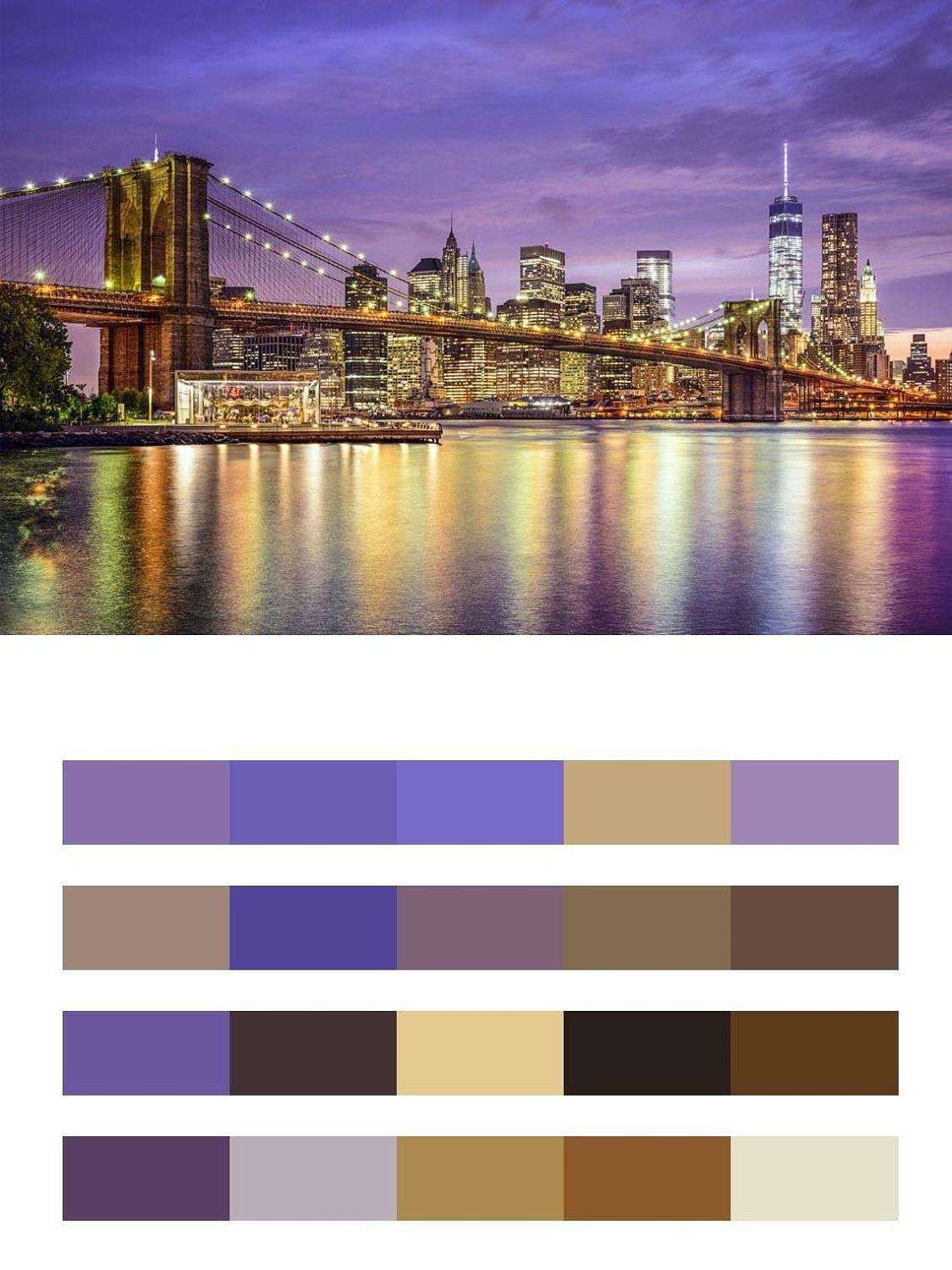 Огни на Бруклинском мосту  9-818