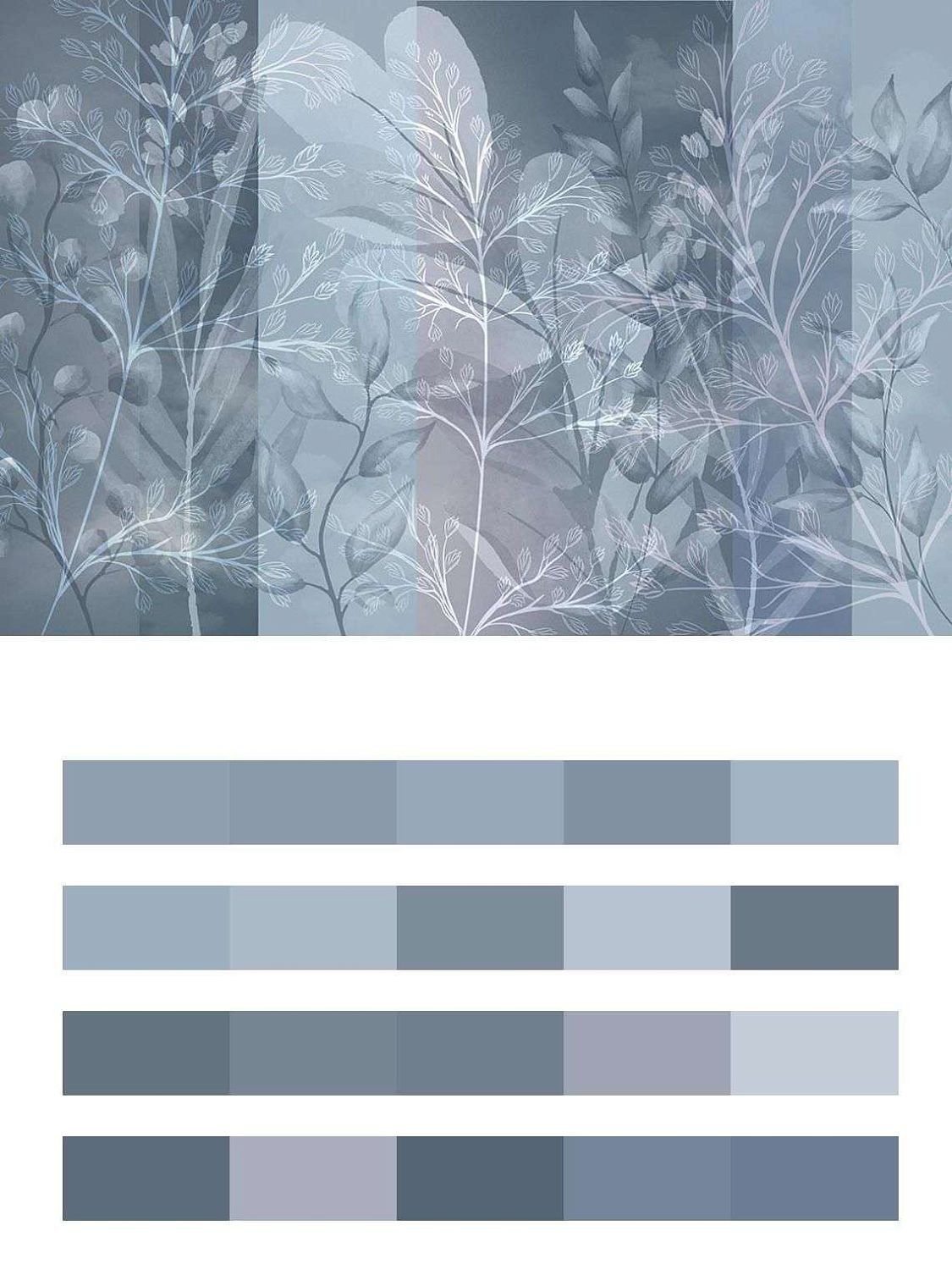 Абстракция ветви в ночи  9-1831