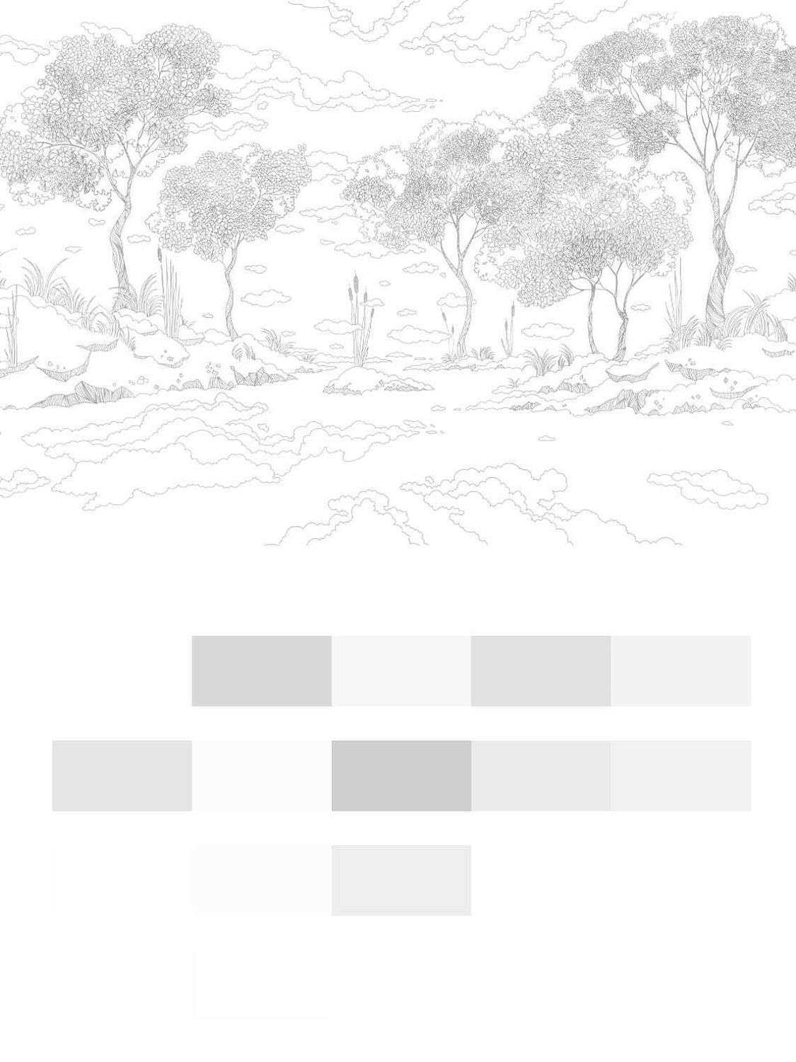 Эскиз пейзажа  14-624