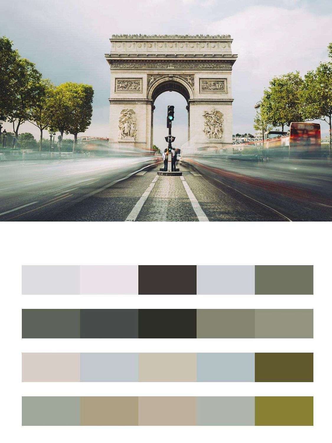 Триумфальная арка в Париже  9-757