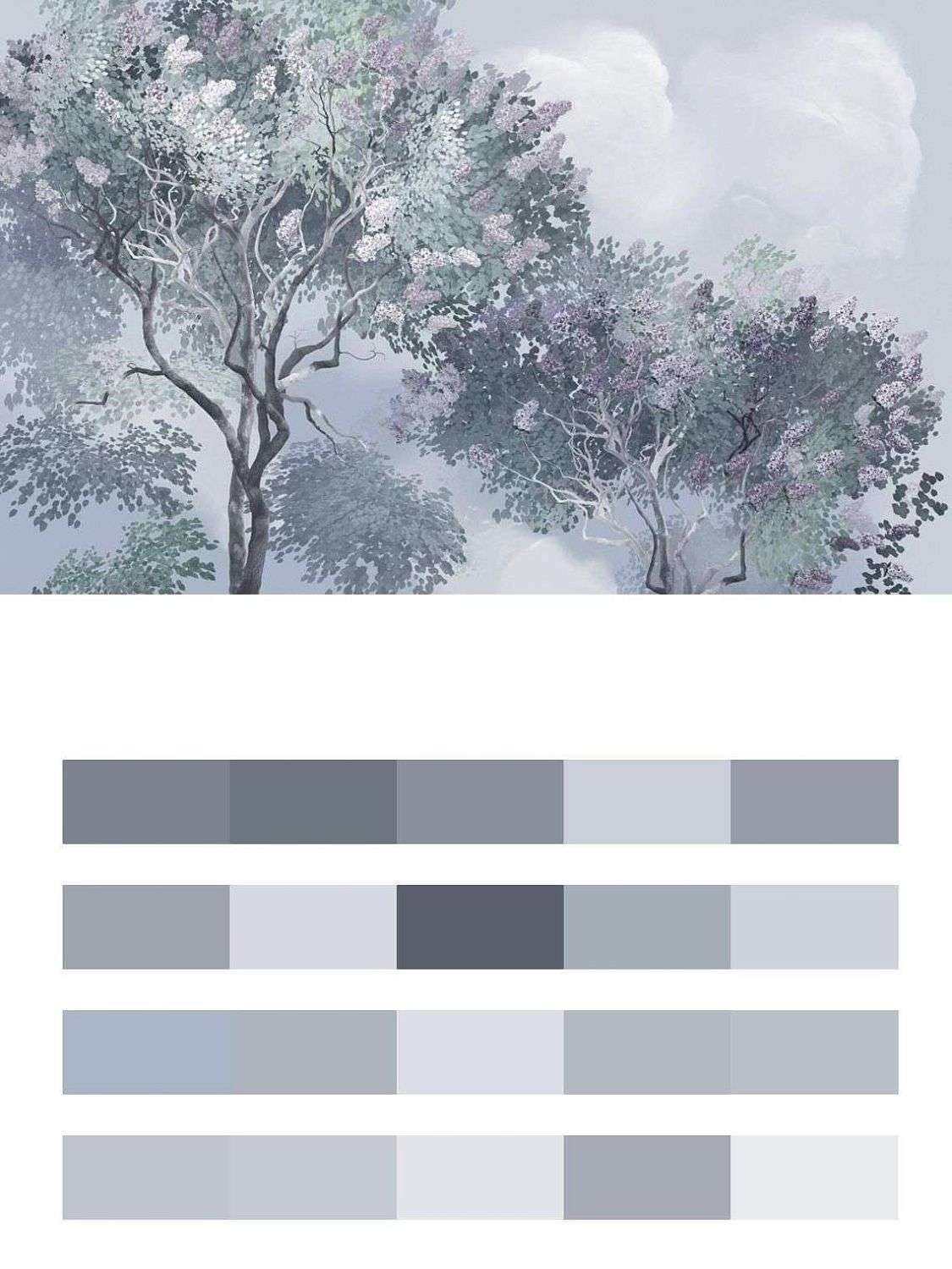 Лес серый  13-226