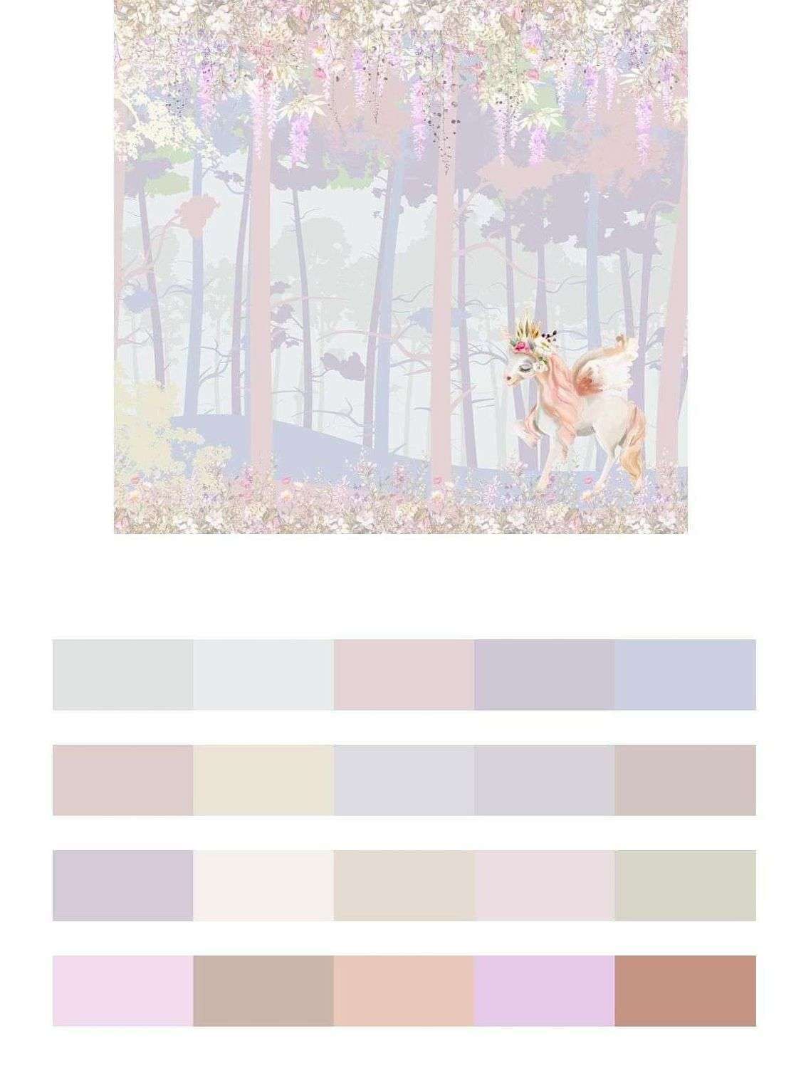 в детскую Розовый лес   14-751