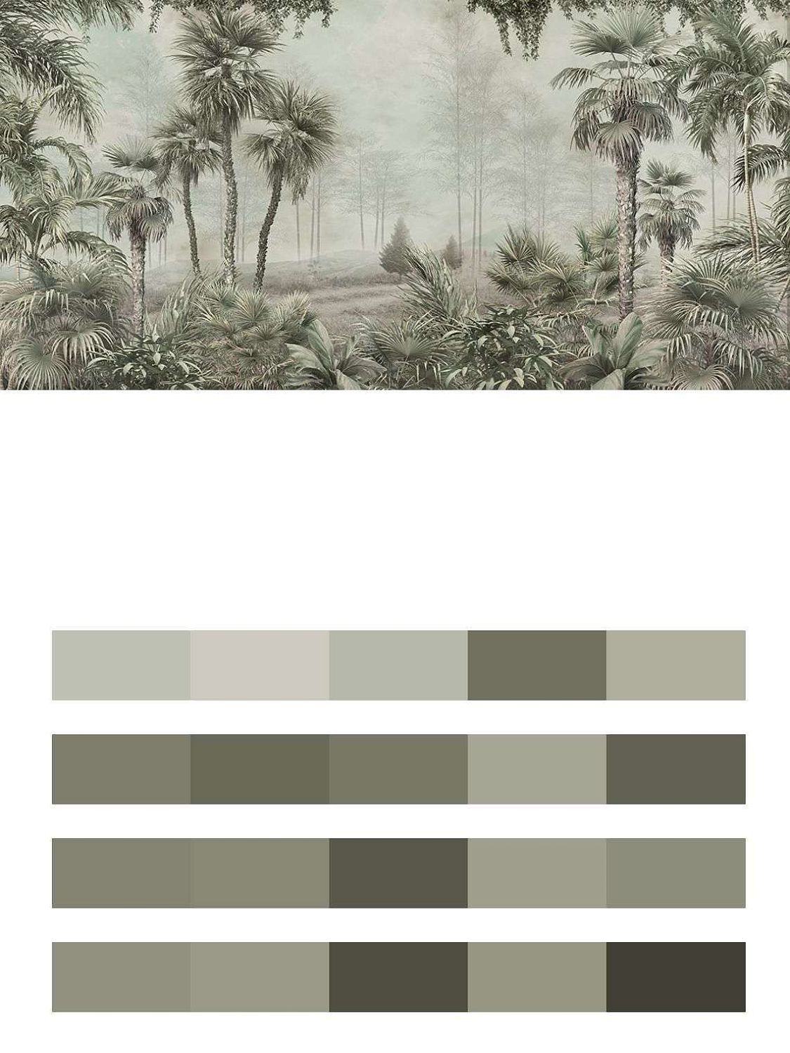 Пальмы в тумане  9-1711