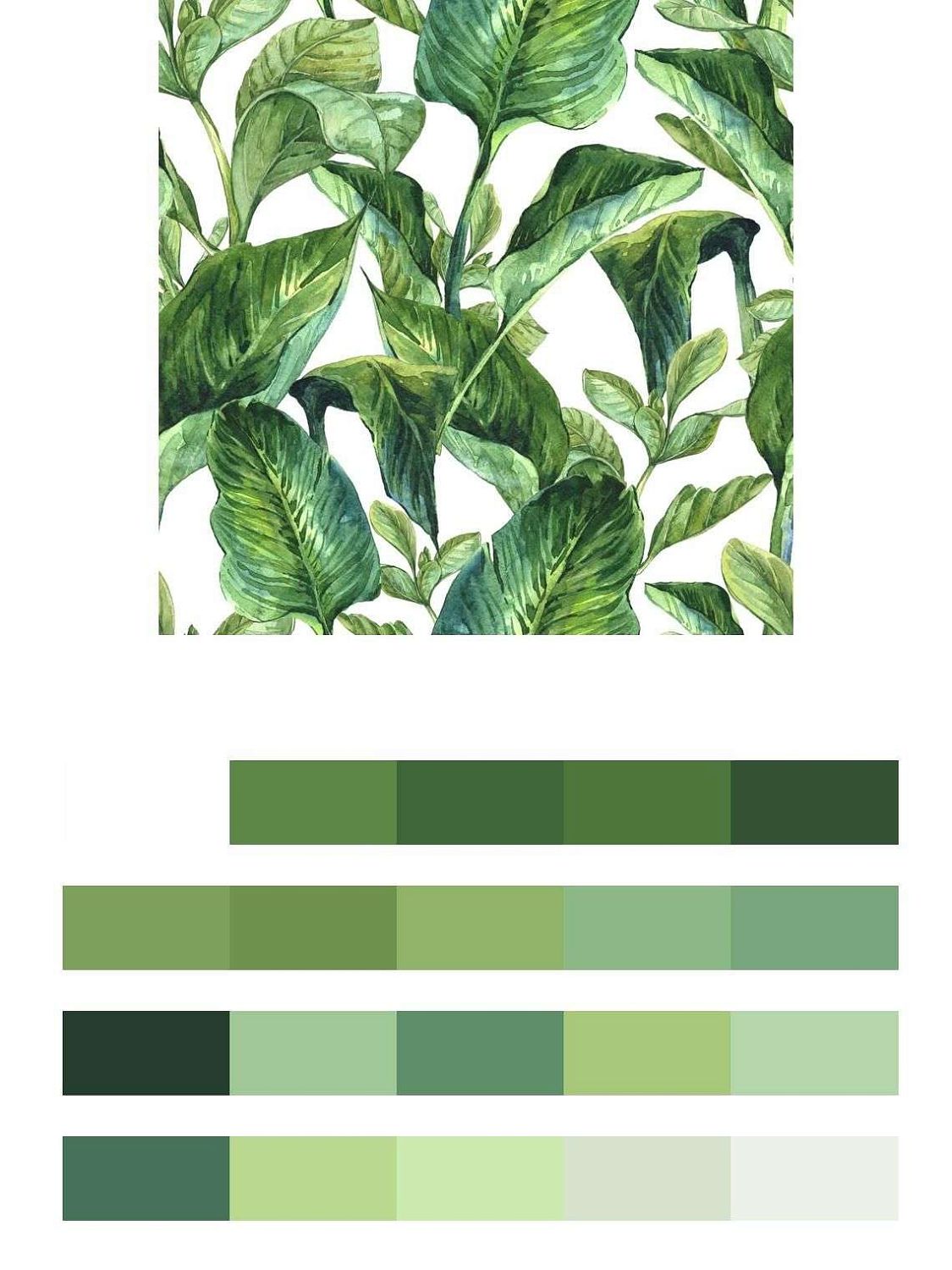 Узор из листьев  9-1205