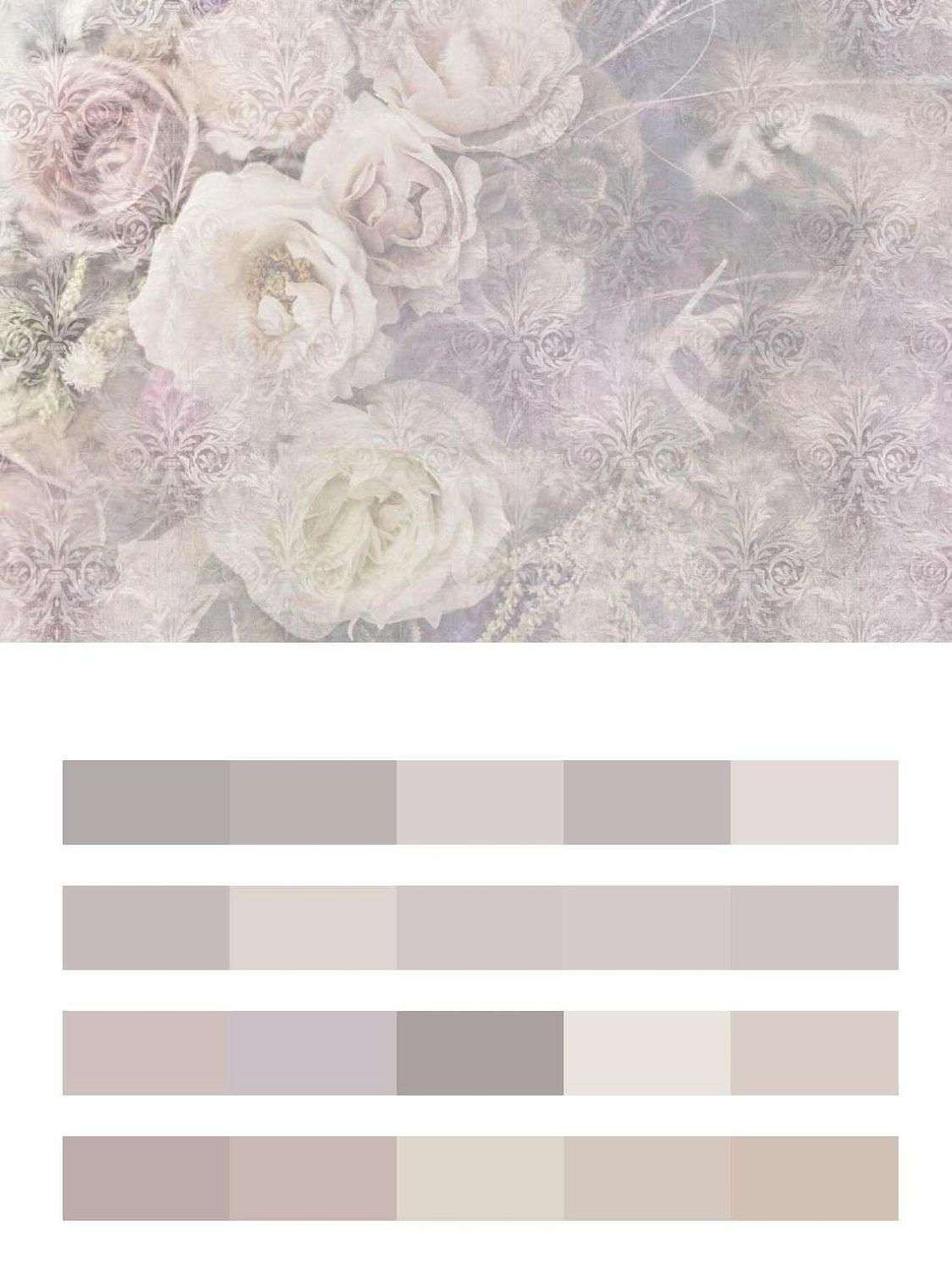 Винтажные цветы  10-753