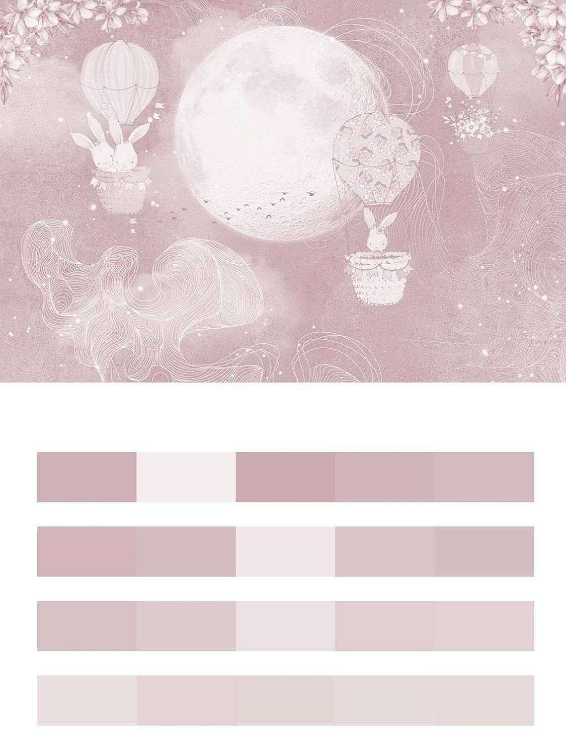 детские. Зайки на шарике  12-1624