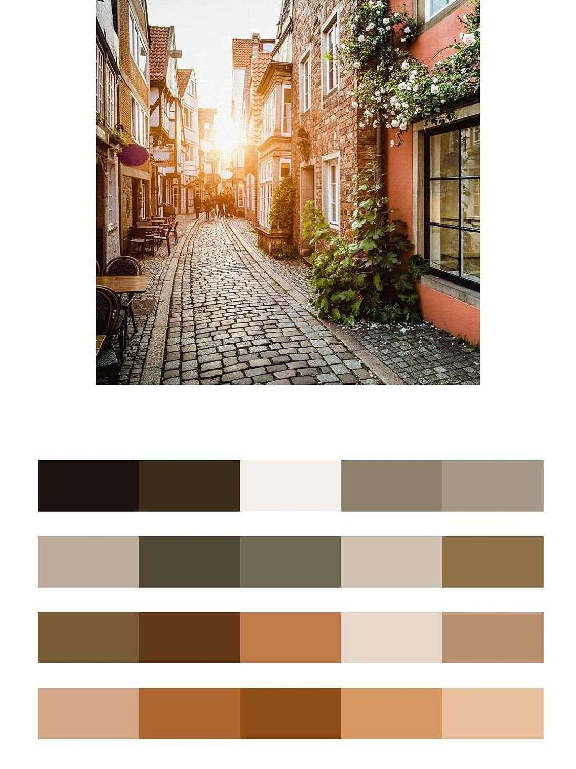 Улочка старинная 3д  9-1791