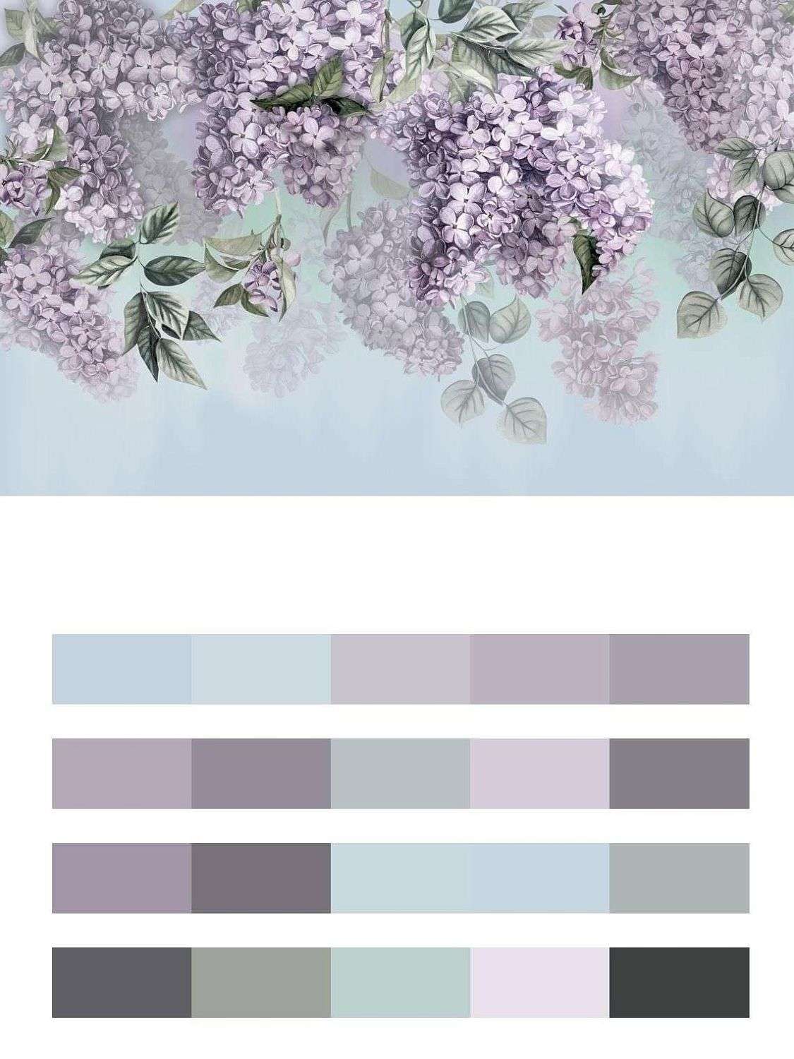 Яркая сирень  13-130