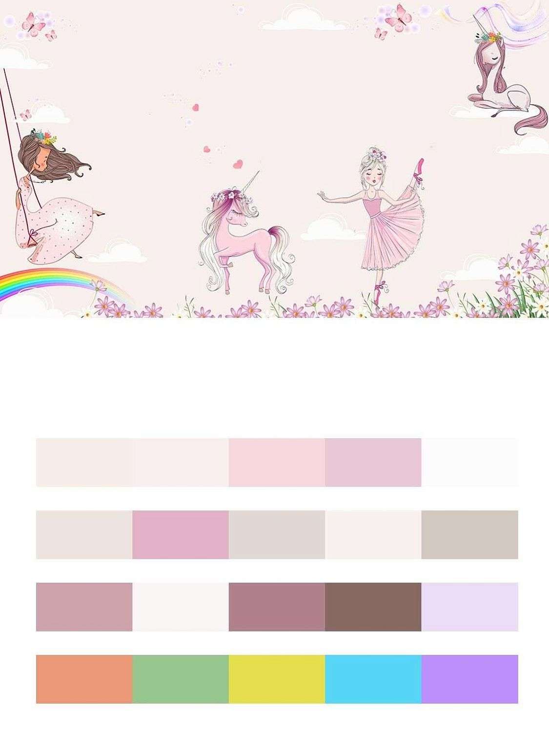 Принцессы с единорогами  14-625