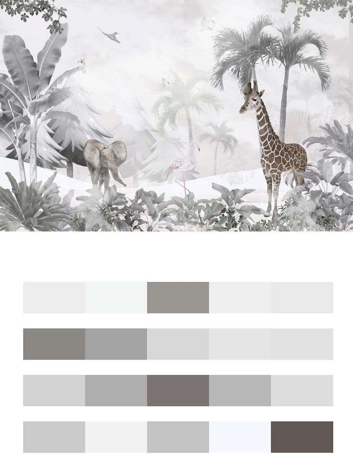 Жираф в джунглях  12-1385