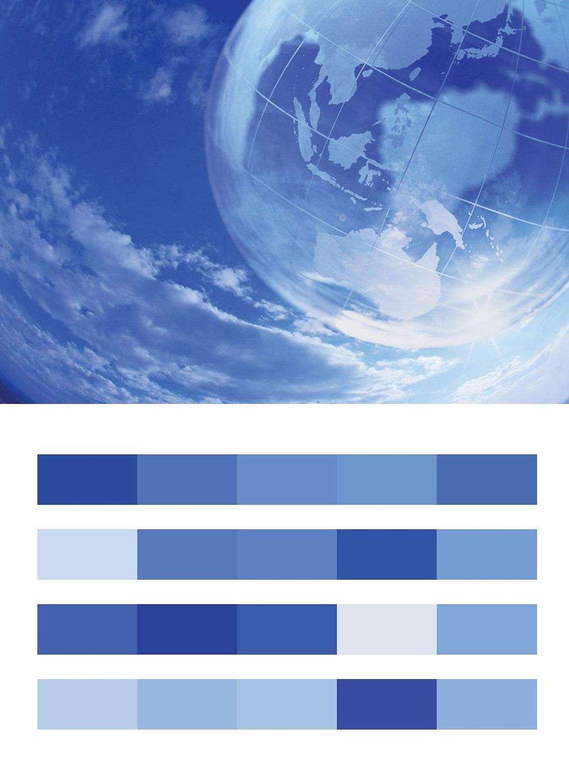 Планета и синее небо  9-356