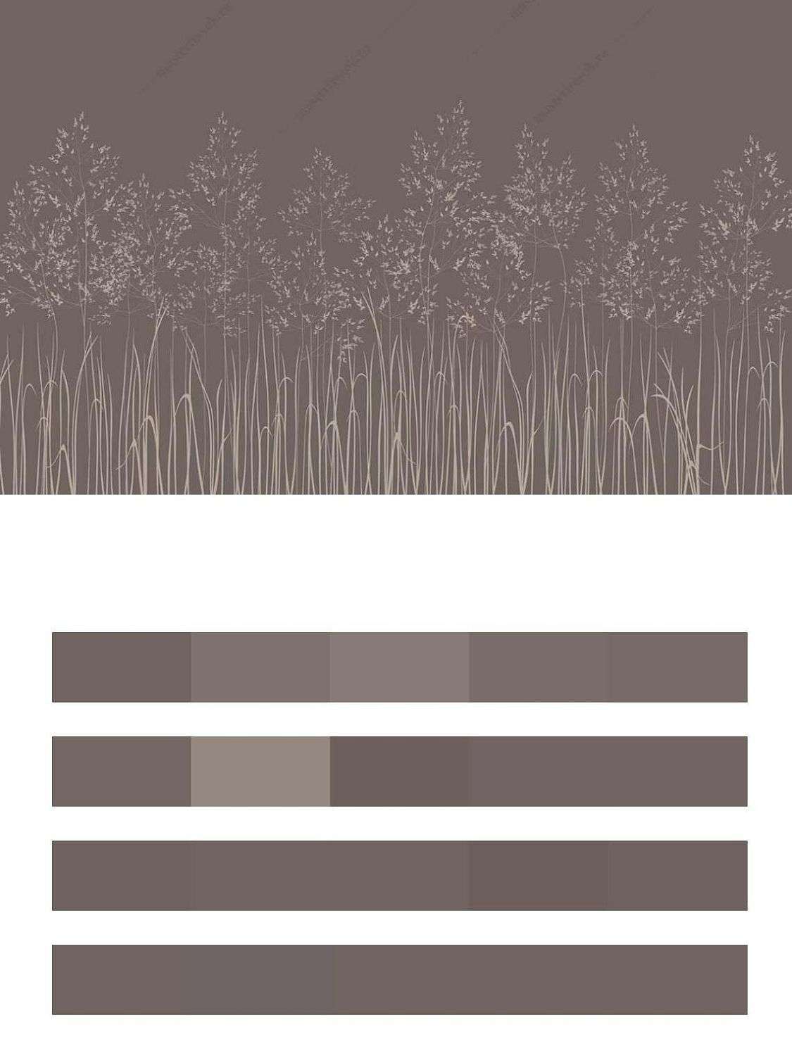 Колоски на коричневом фоне  13-517