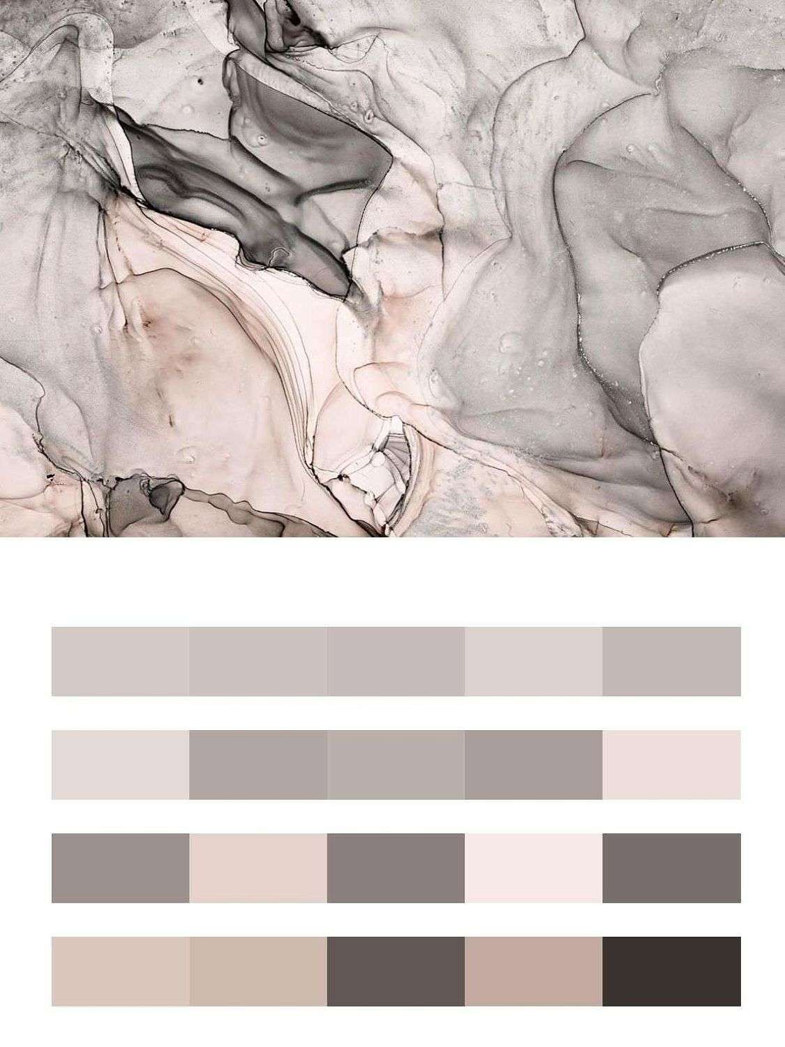 Разводы чернилами  9-1551