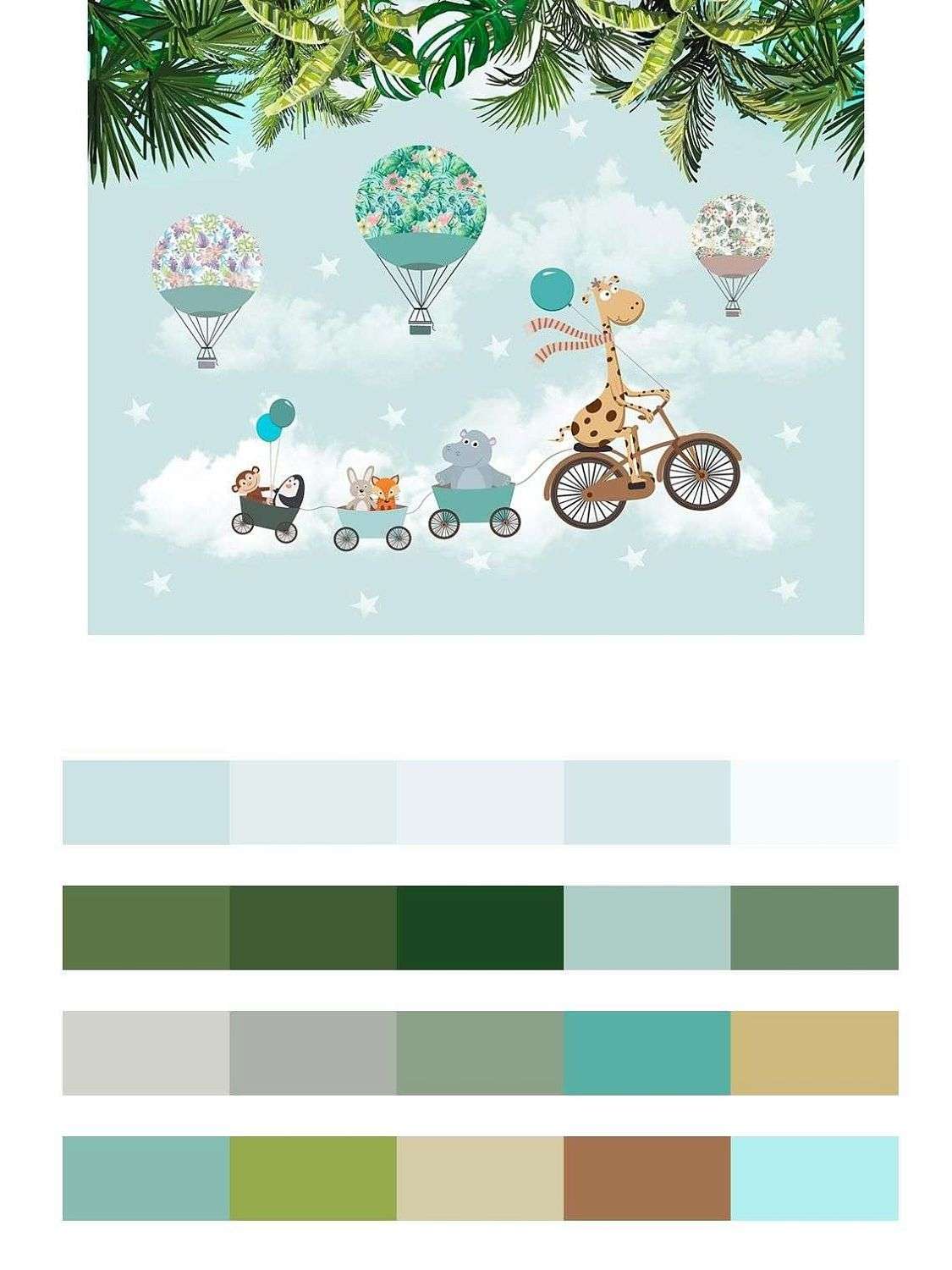 Веселые зверята в тропиках  12-1461