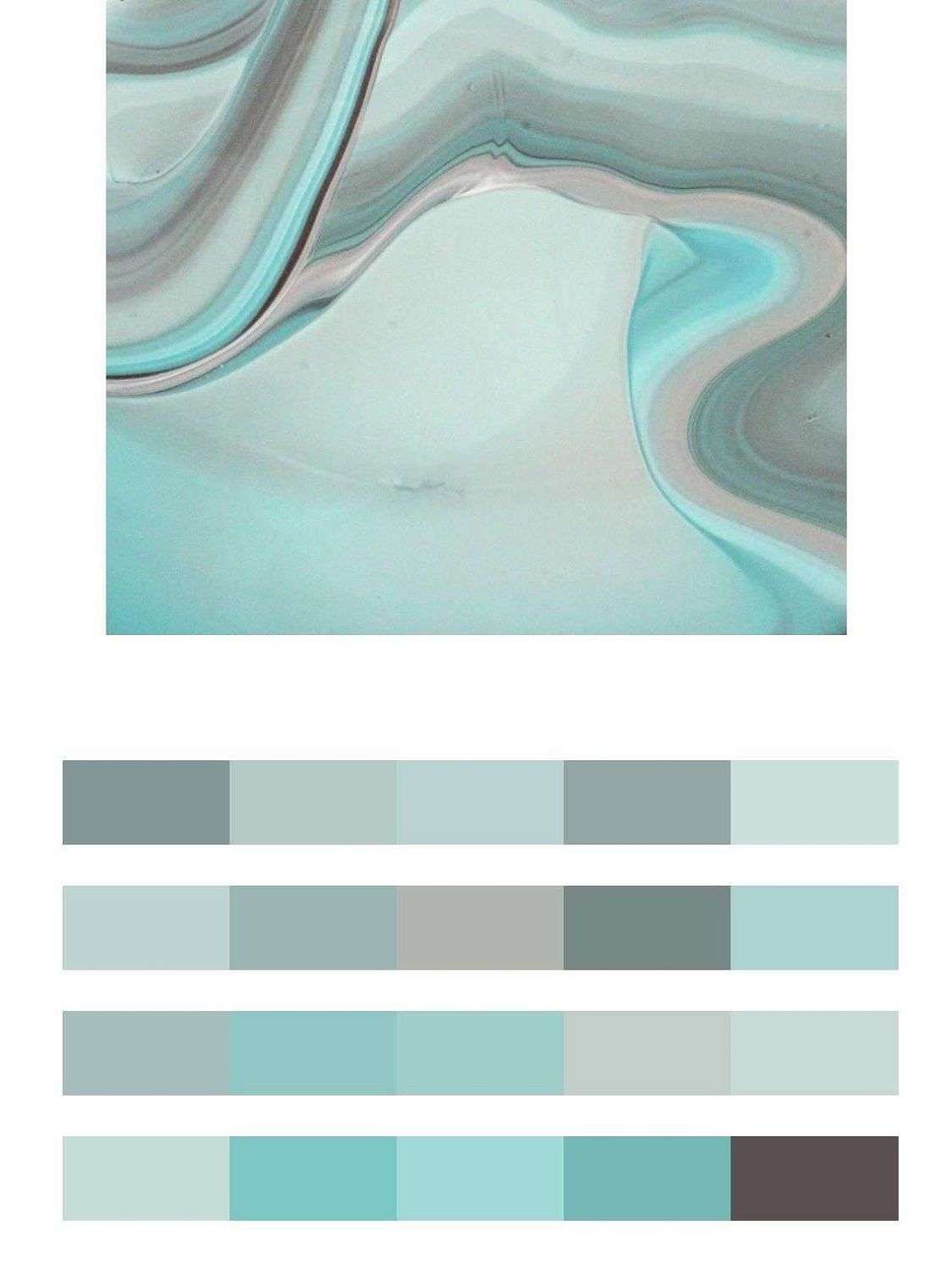 Бирюзовый флюид  9-1536