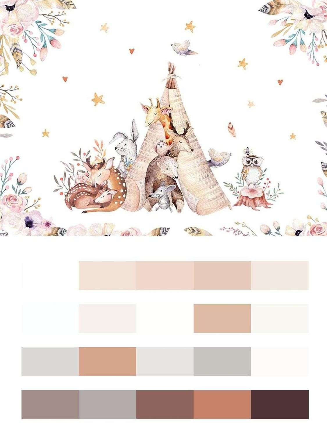 Зверята на поляне  14-061