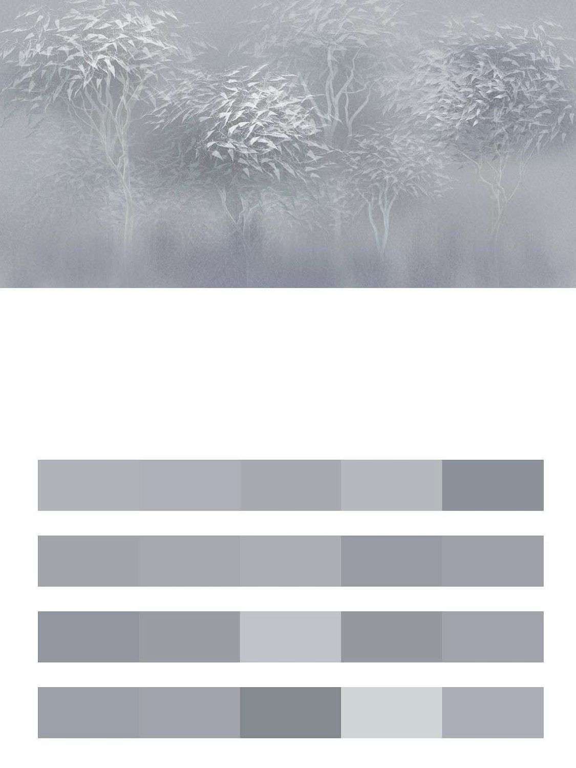 Серый фоновый лес  13-439