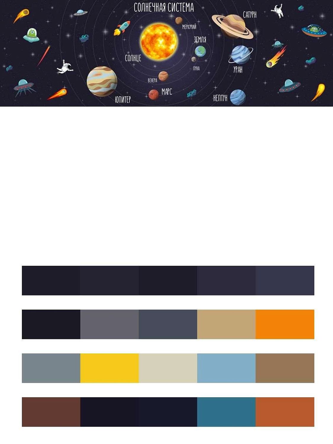 Карта планет  14-167