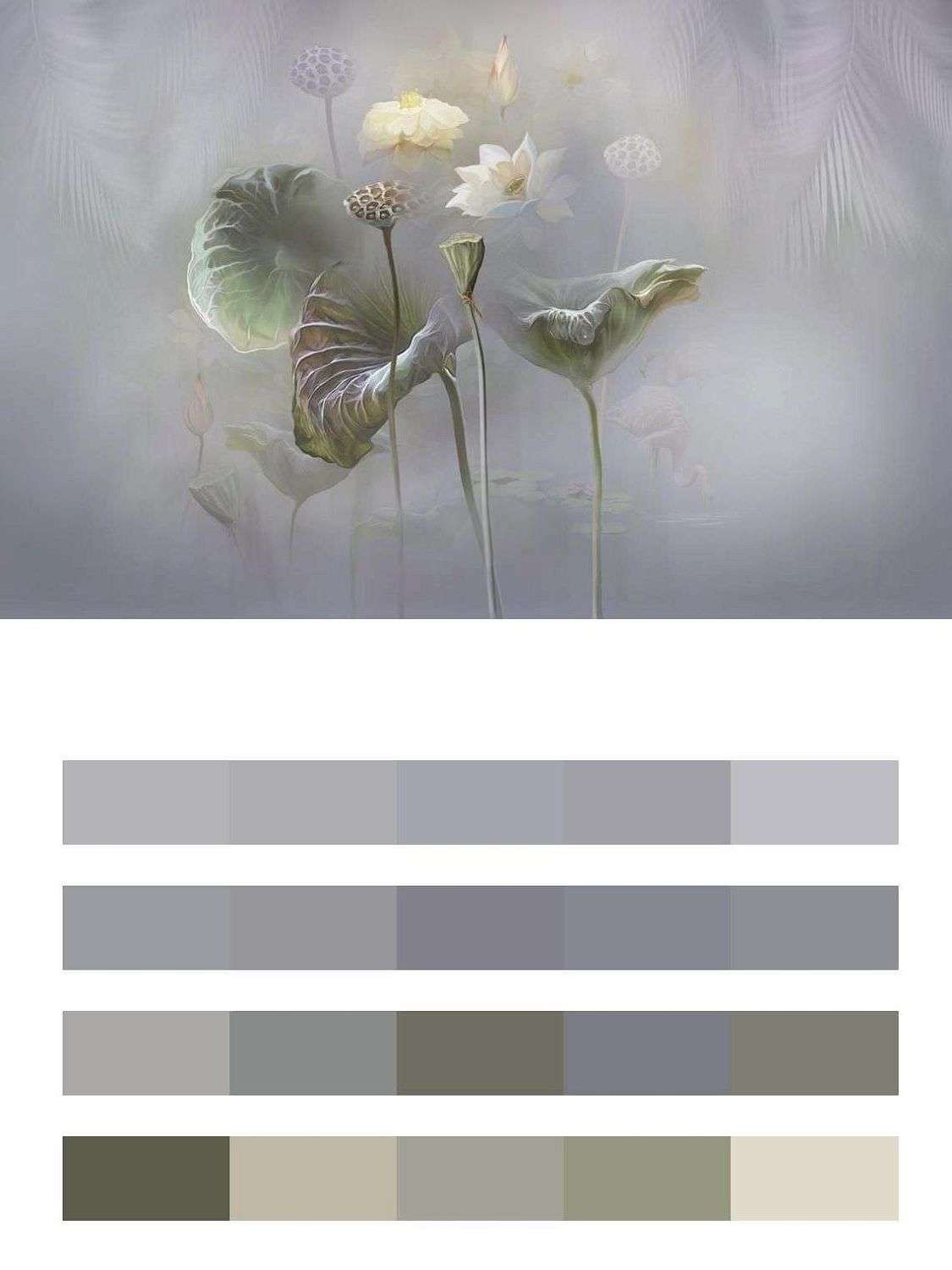 Красивый лотос  13-494