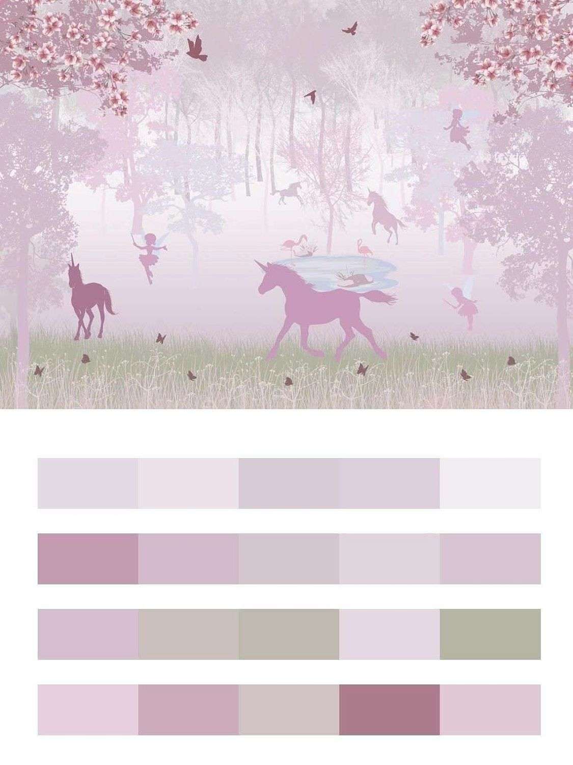 Розовый лес  14-144